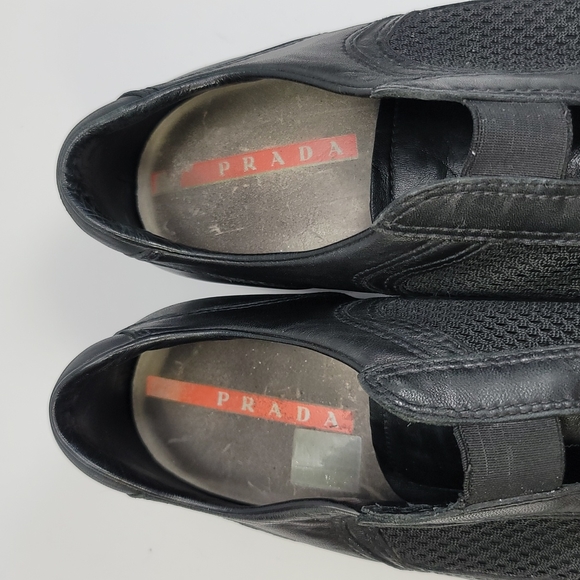 PRADA AMERICAN CUP SNEAKERS. MEN'S SIZE: 8 - Picture 9 of 12